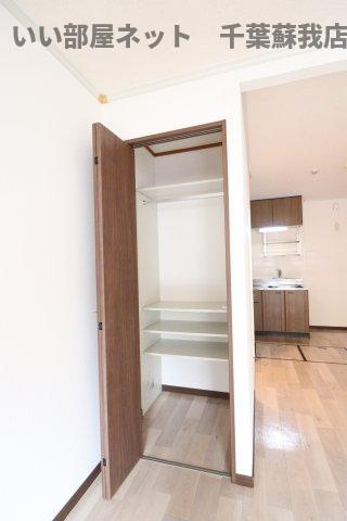 ファーストターフ鎌取　Ｂの収納|小物を収納するのに便利です