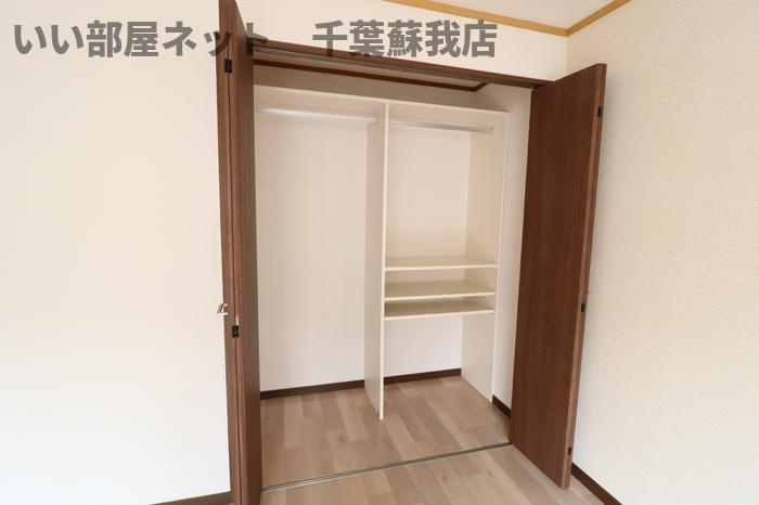 ファーストターフ鎌取　Ｂの収納|専用の収納スペースです