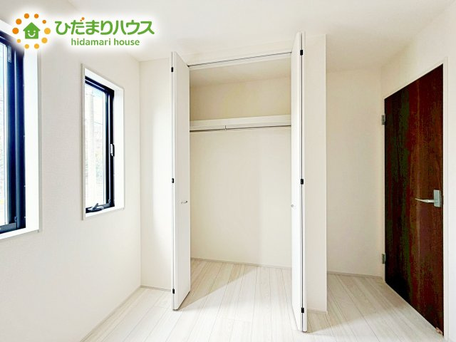 【収納】 | ひたちなか市八幡町2期　新築戸建 | 人気の設備であるWIC。収納量はもちろん、収納のしやすさもWICの大きなポイントです