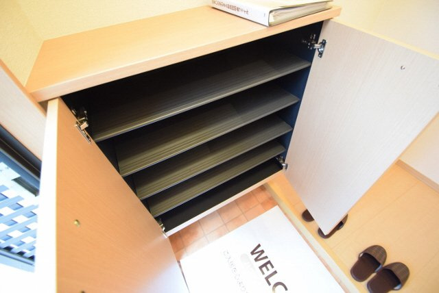 トップⅤの玄関|シューズボックスあります。