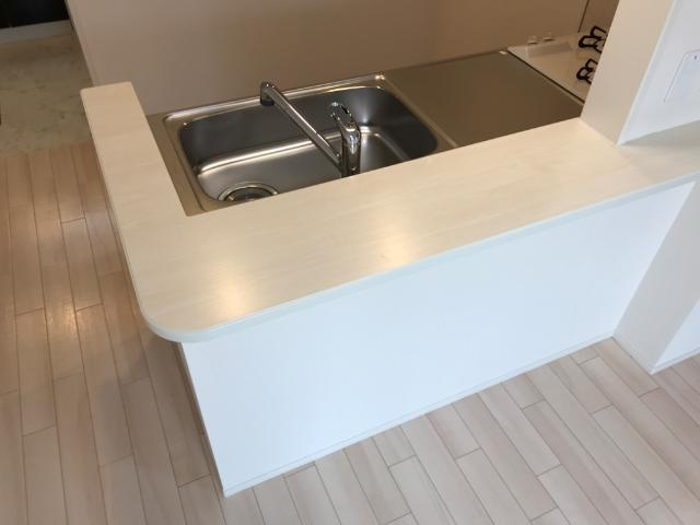 （仮称）市原市五井西新築アパートのキッチン|カウンターキッチン（イメージ）