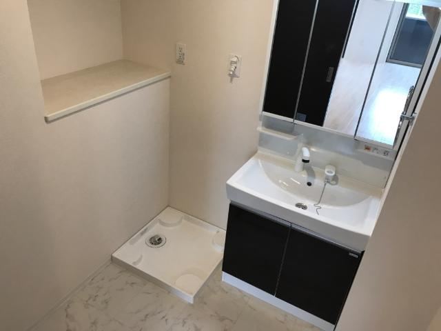 （仮称）市原市五井西新築アパートの洗面所|洗髪洗面化粧台（イメージ）