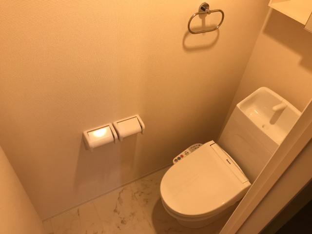 （仮称）市原市五井西新築アパートのトイレ|シャワー付トイレ（イメージ）