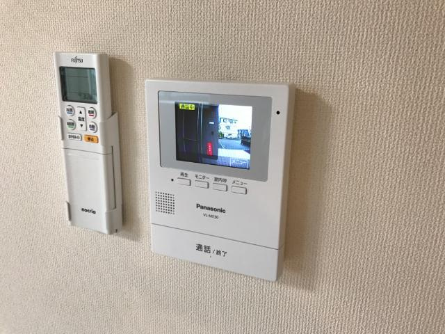 （仮称）市原市五井西新築アパートのセキュリティ|カメラ付インターホン（イメージ）