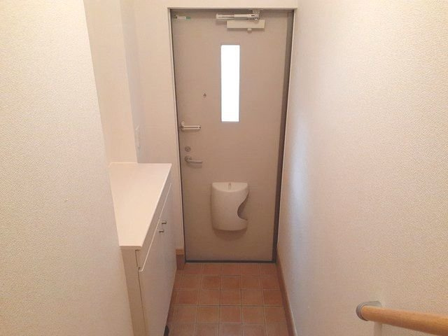 サンシャインⅡの玄関|ゆったりとした玄関です