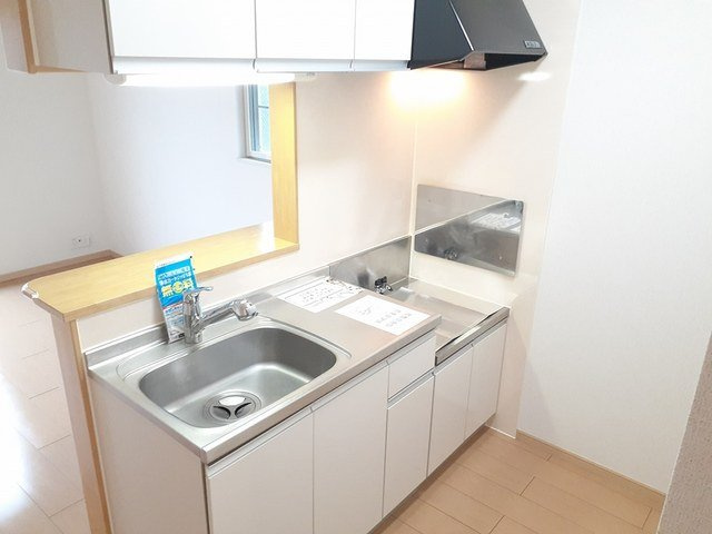 サンシャインⅡのキッチン|お料理しやすいキッチンです