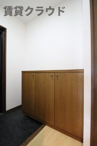 オーシャンビュー壱番館の収納|シューズボックス