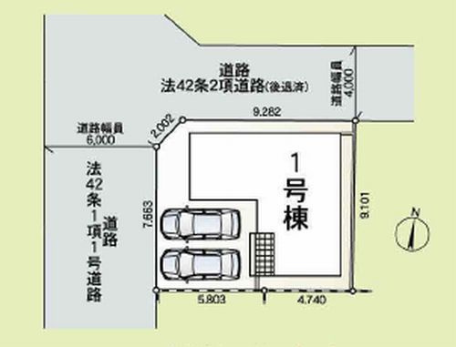 【区画図】 | 【仲介手数料０円】相模原市南区麻溝台第22　新築一戸建て | 相模原市南区麻溝台第22　新築一戸建て
