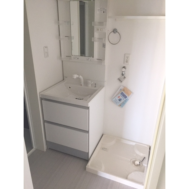 ラルーチェの洗面所