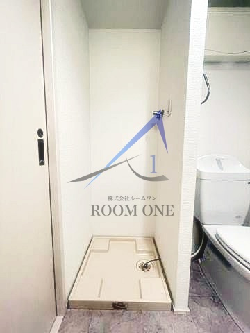 ラ・ヴィータ板橋の設備|洗濯機置き場です。
