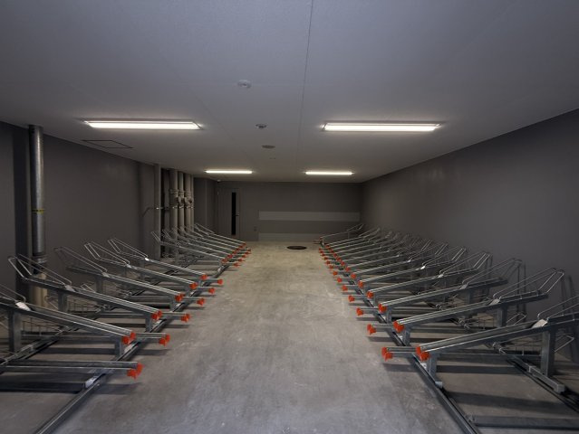 GENOVIA神戸湊川公園のロビー