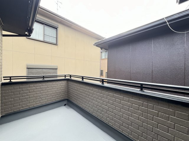 香芝市旭ヶ丘5丁目のバルコニー|広々としたバルコニーです