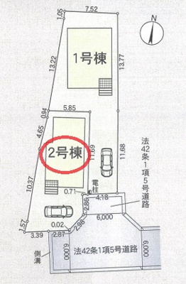 【区画図】 | クレイドルガーデン京田辺市興戸第１ | 区画図