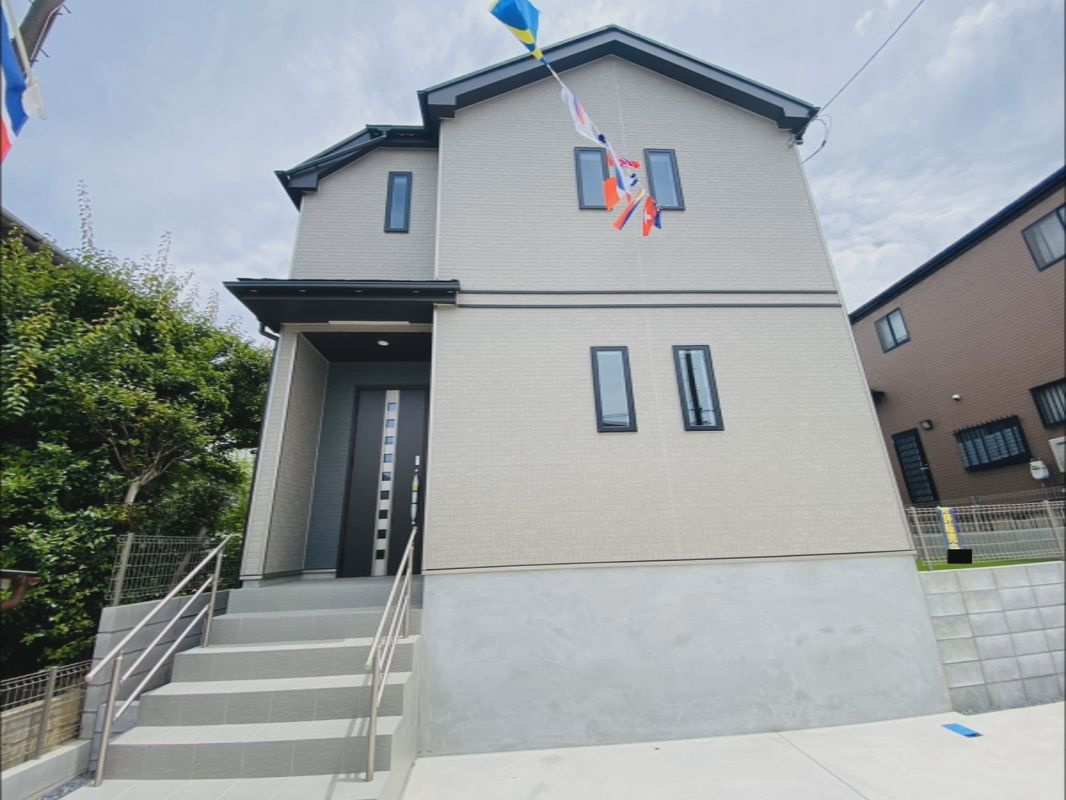 成田市土屋　新築戸建ての外観