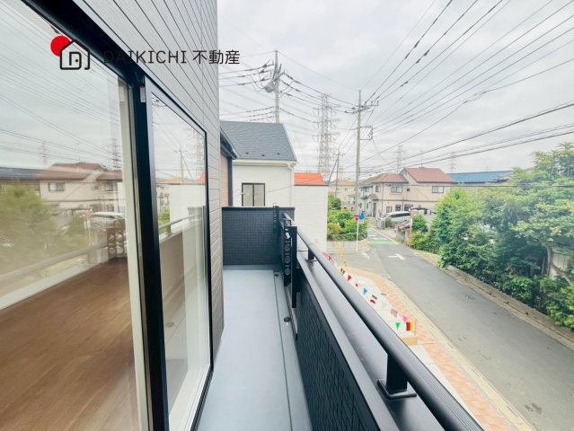 【バルコニー】 | 桶川市大字坂田　新築戸建　全2棟　2号棟