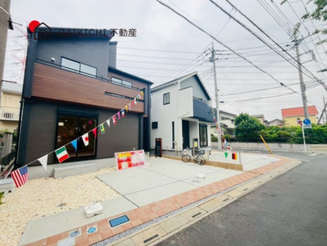 【前面道路含む現地写真】 | 桶川市大字坂田　新築戸建　全2棟　2号棟