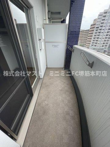 旧　オリーブコートのバルコニー