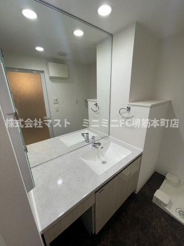 旧　オリーブコートの洗面所