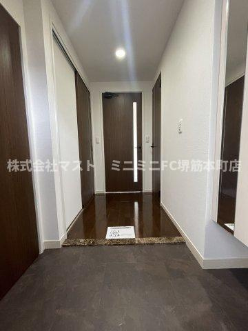 旧　オリーブコートの玄関