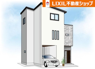 【外観】 | 右京区太秦安井藤ノ木町 | 《外観イメージパース》
実際の色味や材質とは異なる場合がございます。