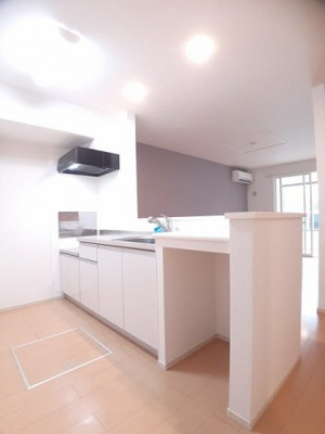 【キッチン】 | セイル・フィールド | お料理しやすいキッチンです