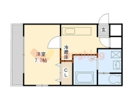 アムールポパイの間取り