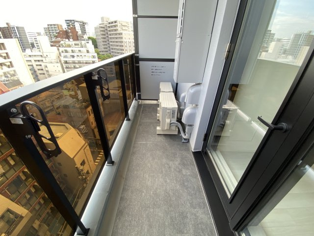 テラス駒込サウスのバルコニー