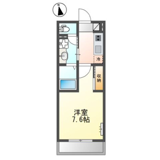 【間取り】 | Ｌ’Ａｌｌｕｒｅ御幸町
