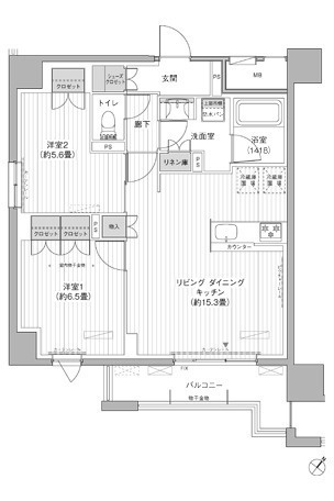 メゾン クロロの間取り