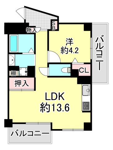 芦屋コンチェルトの間取り