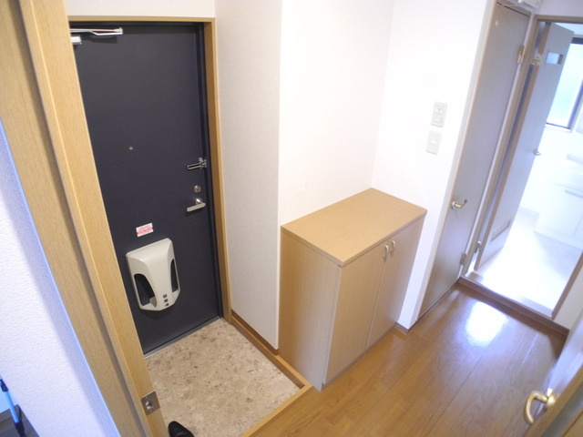 CUBE三原櫻館の玄関
