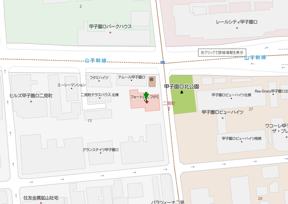 フォートレスフタミの地図