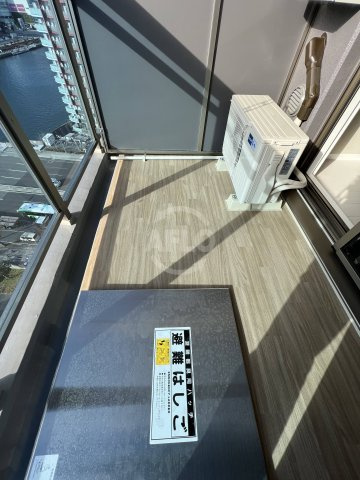 エグゼ難波WESTリバーのバルコニー|エグゼ難波WESTリバー　バルコニー