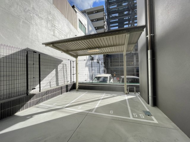 エグゼ難波WESTリバーのその他共用部分|エグゼ難波WESTリバー　バイク置場