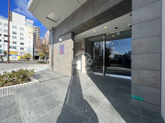 エグゼ難波WESTリバーのエントランス|エグゼ難波WESTリバー　エントランス