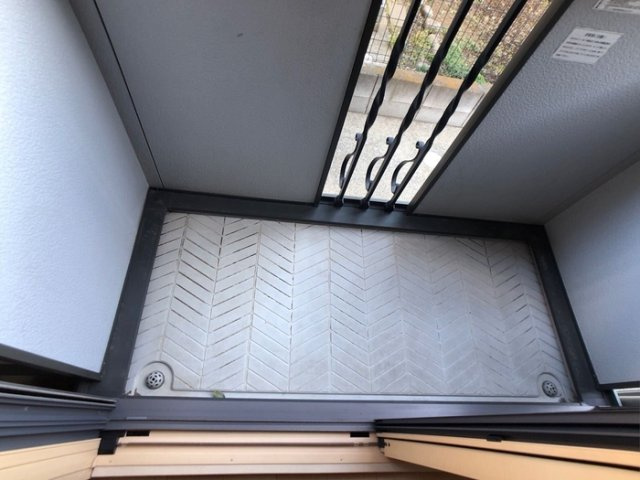 ロイヤルクレスト五号館のバルコニー