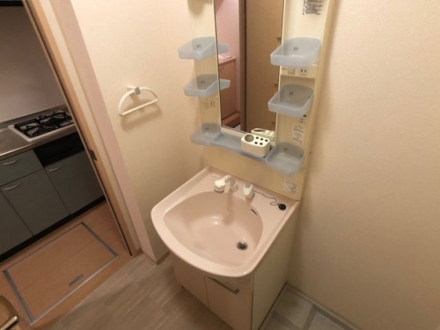 ロイヤルクレスト五号館の独立洗面台