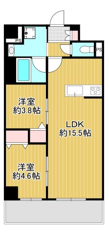 さがみLTレジデンスの間取り