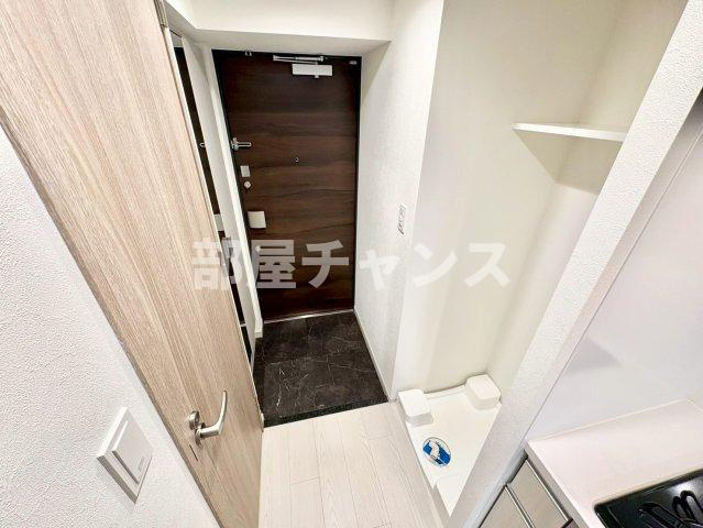 プレサンス太閤通ファシールの玄関