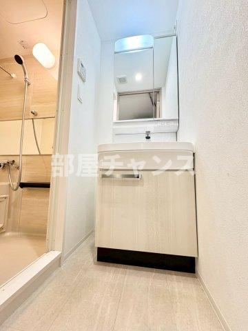 プレサンス太閤通ファシールの独立洗面台