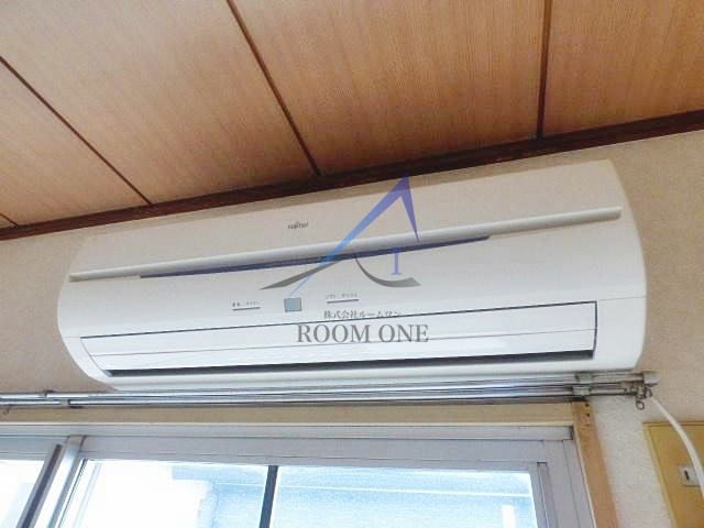 大倉山マリンハイツの設備|エアコン付です。