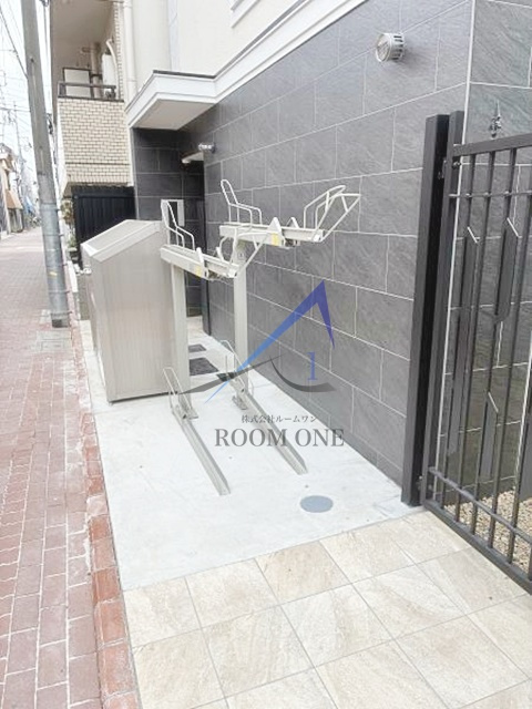 プラティーク旗の台ヒルサイドのその他共用部分|駐輪場です。