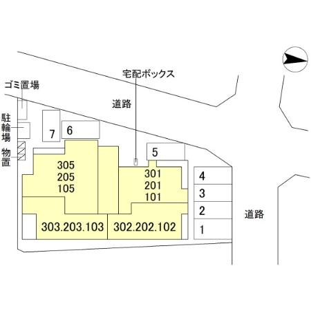 ドエル25の区画図