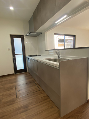 【キッチン】 | 香芝市西真美1丁目【リフォーム済】