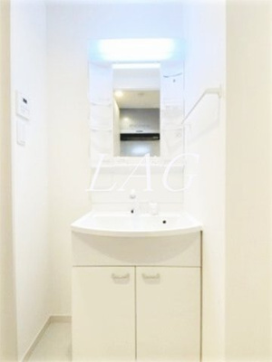 【洗面所】 | グレイス橋本 | 独立洗面台です。