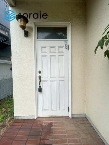 所沢市荒幡 中古戸建  の玄関|3月26日撮影