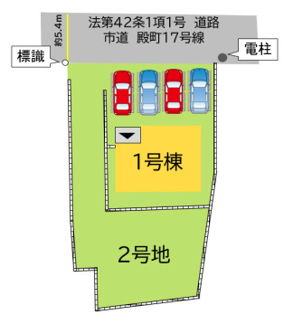 【区画図】 | 殿町2号地
