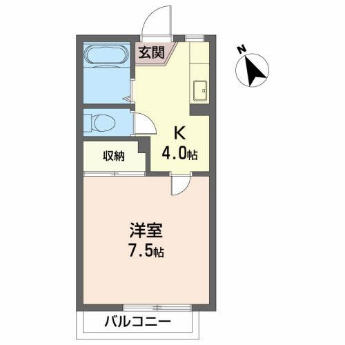 加賀野壱番街 Ｂの間取り