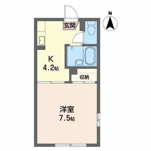パティオ・グランデ Ａの間取り