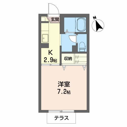 ディアス・クレストＡの間取り